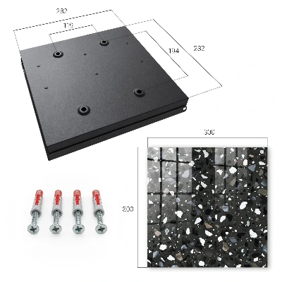 Stylish mosaic Wall mounted key box