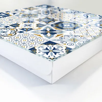 Colorful tiles Key box for wall
