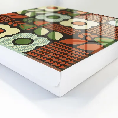Cheerful flowers Wall mounted key box