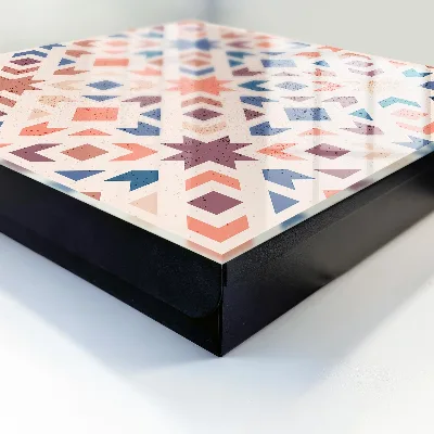 Geometric pattern Key box for wall