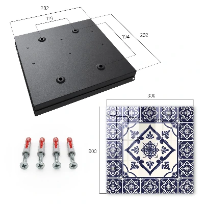 Wall mounted key box classic elegance design