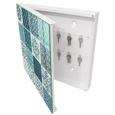 Retro mosaic Key cabinet