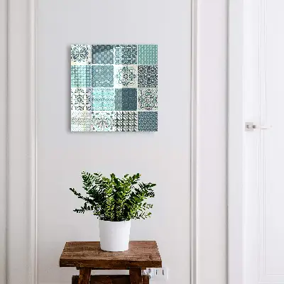 Retro mosaic Key cabinet
