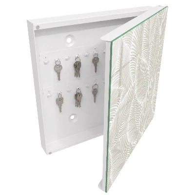 Calm leaves Key box for wall