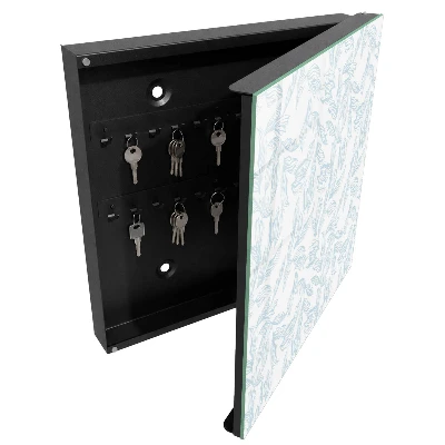 Floral pattern Wall mounted key box