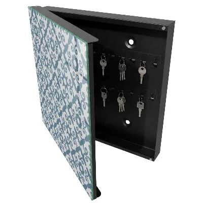 Geometric elegance Key cabinet
