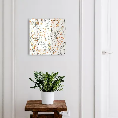 Floral pattern Key box for wall