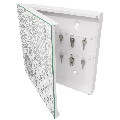 Geometric patterns Key cabinet