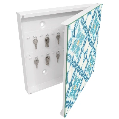 Decorative mosaic Wall mounted key box