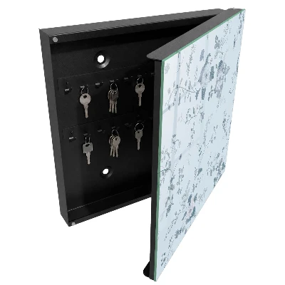 Botanical flowers Key cabinet