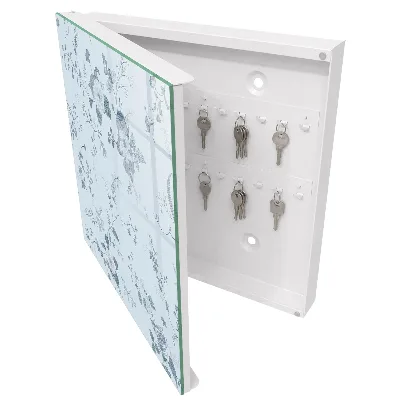 Botanical flowers Key cabinet