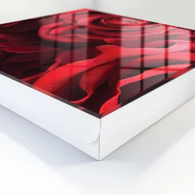 Red roses Wall mounted key box