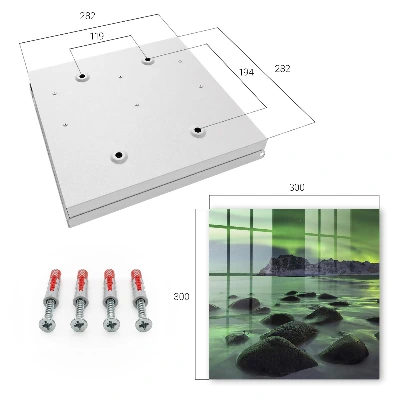 Northern Lights key cabinet wall mounted storage organizer
