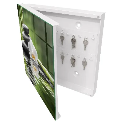 Zen orchid Key box for wall