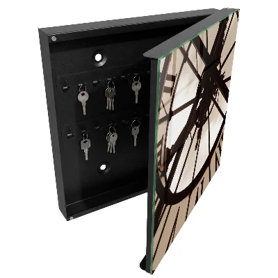 Industrial elegance Wall mounted key box