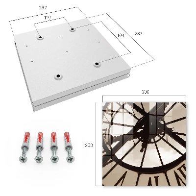 Industrial elegance Wall mounted key box