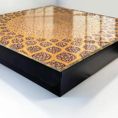 Geometric ornament Key box for wall