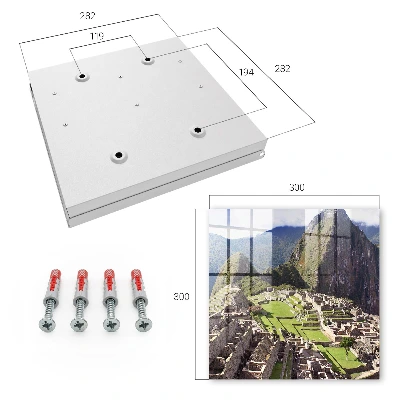 Mountain town Wall mounted key box
