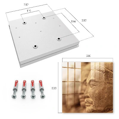 Historical sculpture Key box for wall
