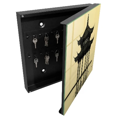 Pavilion on the water Key box for wall