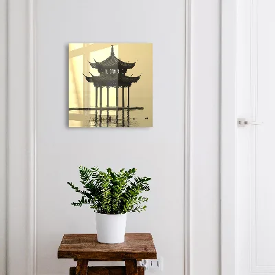 Pavilion on the water Key box for wall