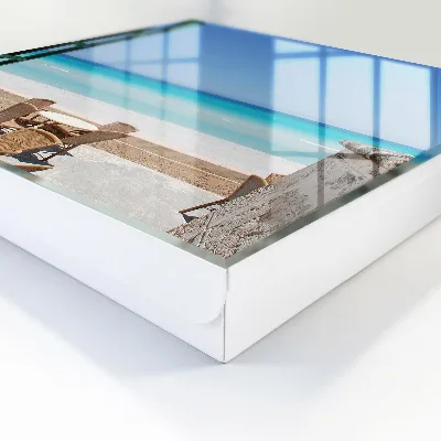 Wall-mounted key box sea relaxation design