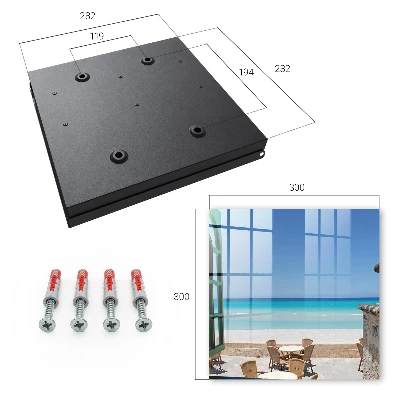 Wall-mounted key box sea relaxation design