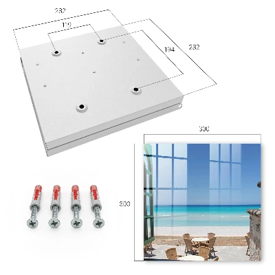 Sea relaxation Key box for wall