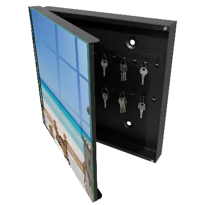Wall-mounted key box sea relaxation design