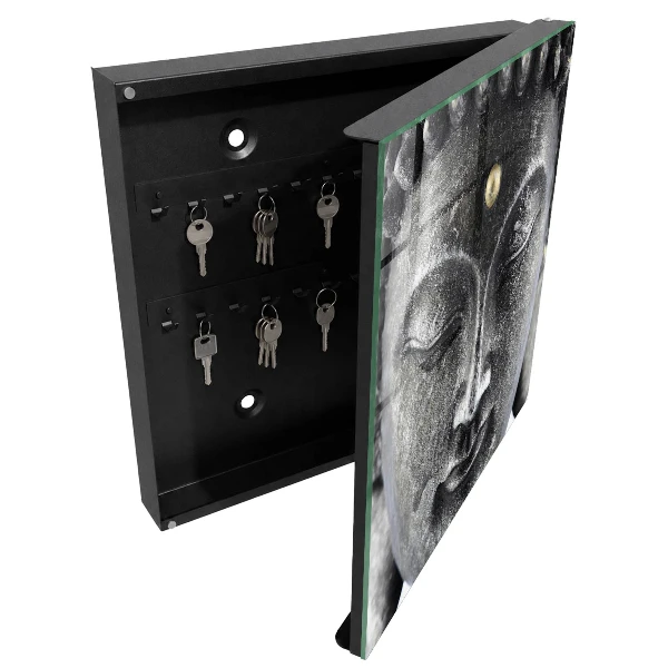 Zen portrait Wall mounted key box
