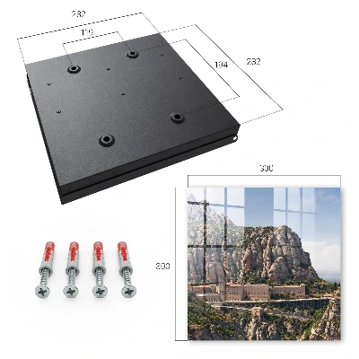 Mountain Architecture Key Box wall-mounted key storage