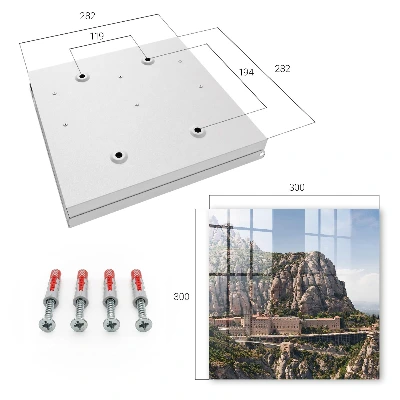 Mountain architecture Key box for wall