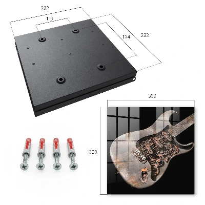 Mechanical guitar Key cabinet