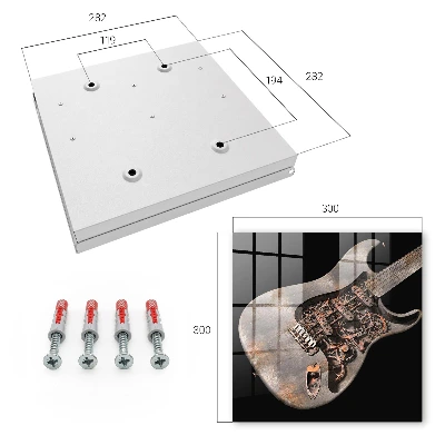 Mechanical guitar Key cabinet
