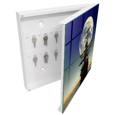 Night sails Key box for wall