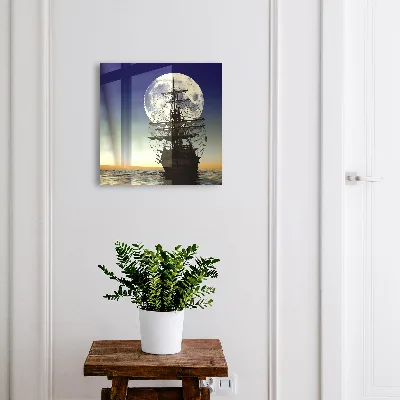 Night sails Key box for wall