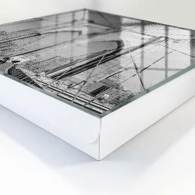 Iconic bridge Wall mounted key box