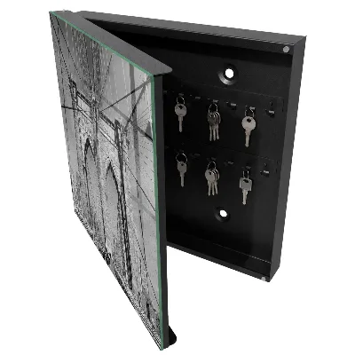 Iconic bridge Wall mounted key box