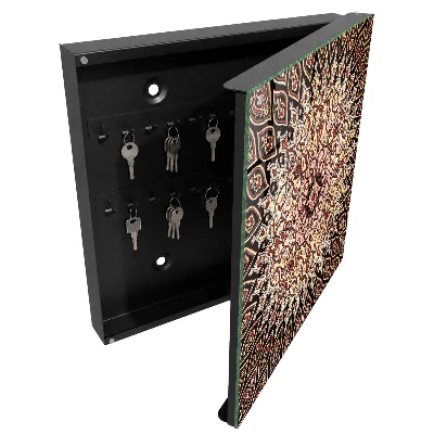 Intricate patterns Key cabinet
