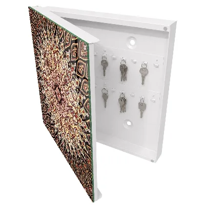Intricate patterns Key cabinet