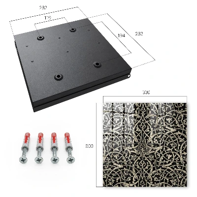 Decorative elegance Key box for wall