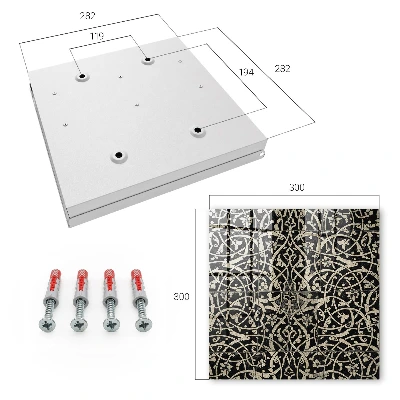 Decorative elegance Key box for wall