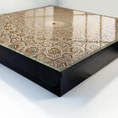 Ornamental mandala Wall mounted key box