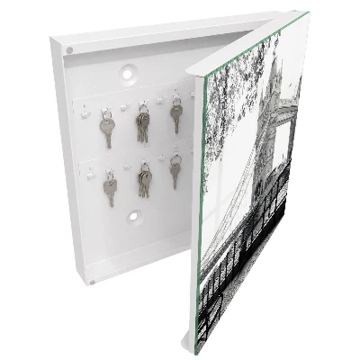 Gothic bridge Wall mounted key box