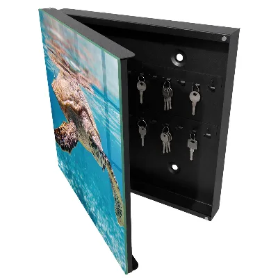 Underwater world Key box for wall