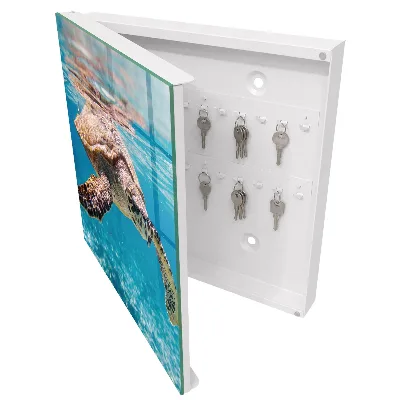 Underwater world Key box for wall