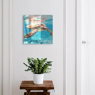 Underwater world Key box for wall