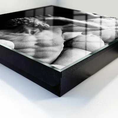 Wall-mounted key box stone emotions design