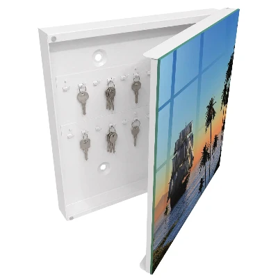 Sea sailboat Wall mounted key box