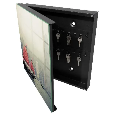 City nostalgia Key cabinet